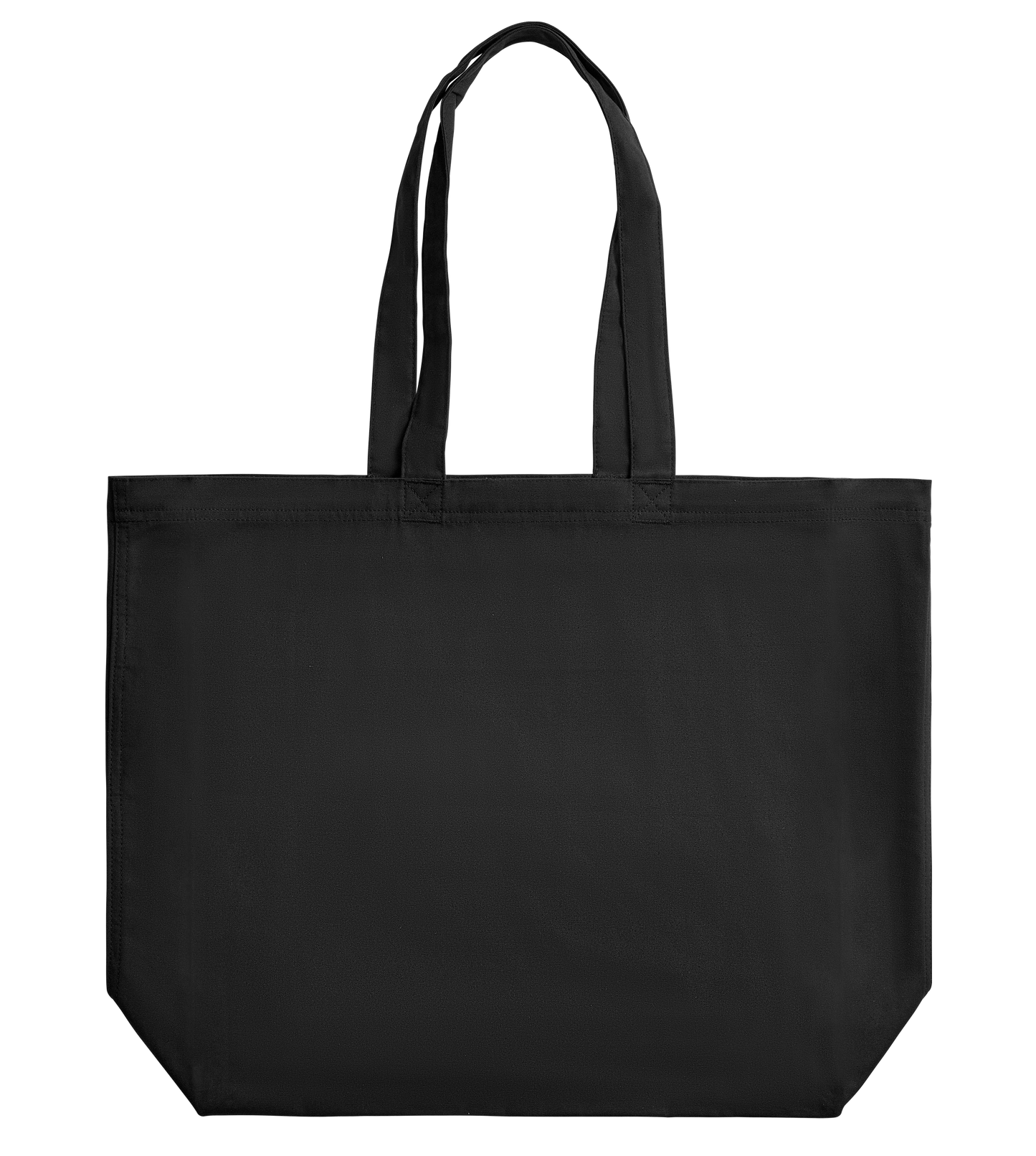 AllSquare Tote Bag - Large (Black/Beige)
